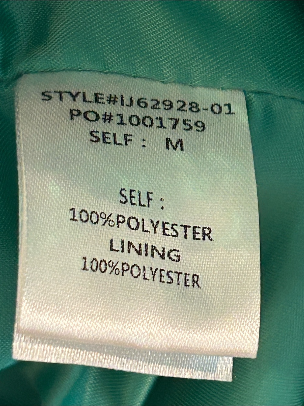 Peach Love Emerald Sequin Blazer Size M - Picture 13 of 13